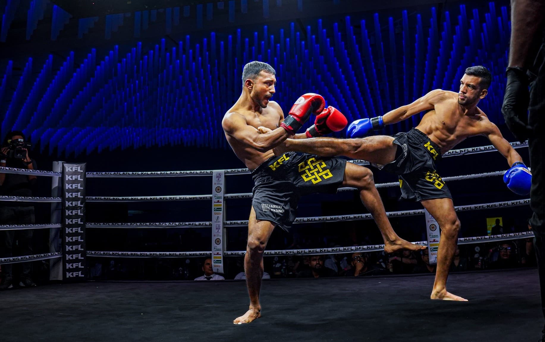 KFL fighter in the ring